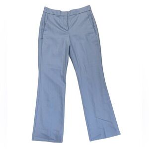 J. Crew Blue Straight Leg Trousers